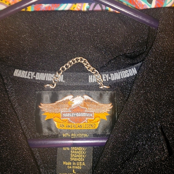 WOMENS HARLEY DAVIDSON BLOUSE - Picture 3 of 6